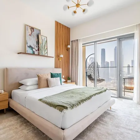 Guestready - Modern Elegance W Burj Khalifa View Apartment Dubai Exterior photo